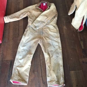 Mens Quilt Lined Carhartt Coveralls